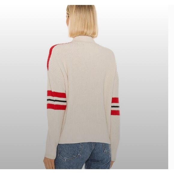 Sanctuary Speedway Sweater in Moonstone Party Red Size Large. NWOT - Picture 3 of 9